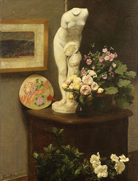 Flores e Objectos Diversos, Henri Fantin-Latour